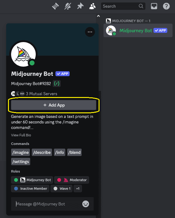 Discord Add App